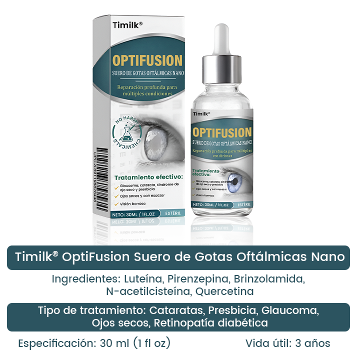 Timilk® OptiFusion Suero de Gotas Oftálmicas Nano