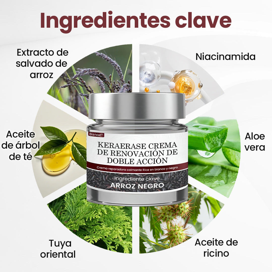 Biancat® KeraErase Crema renovadora de doble acción