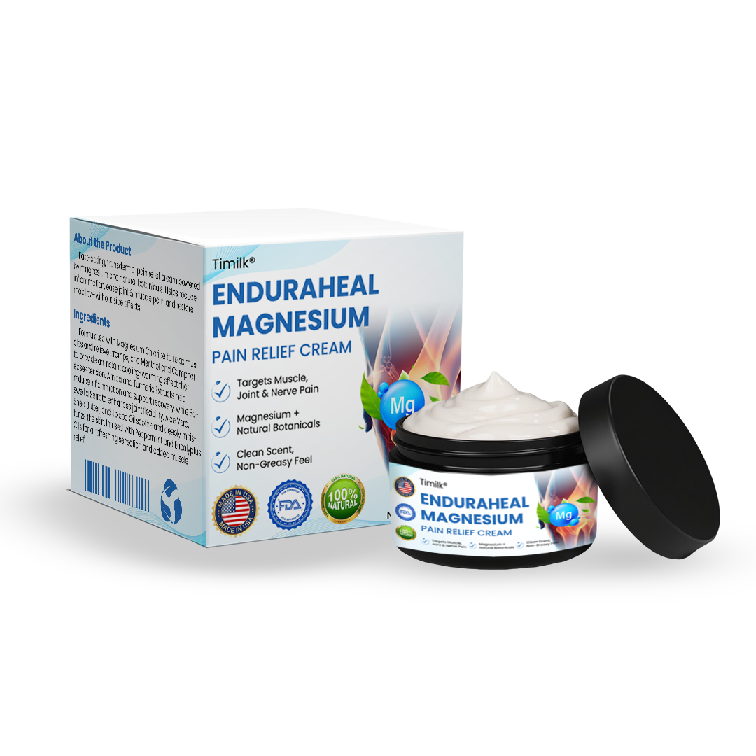 Crema analgésica de magnesio Timilk® EnduraHeal 🌟