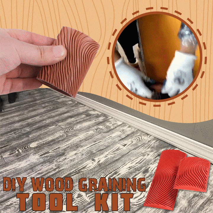 DIY+ Holzmaserung Werkzeugsatz
