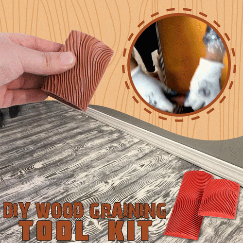 DIY+ Holzmaserung Werkzeugsatz
