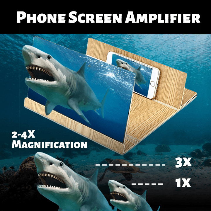 12-Zoll-Handy-Bildschirmvergrößerung HD Cinema
