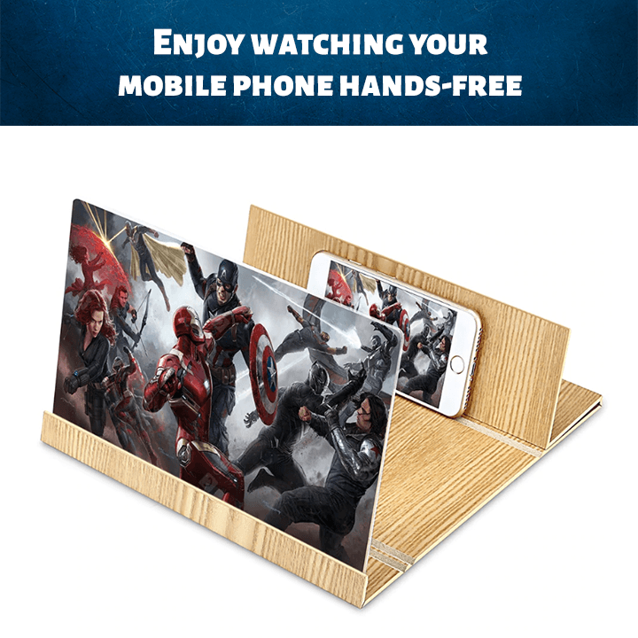 12-Zoll-Handy-Bildschirmvergrößerung HD Cinema