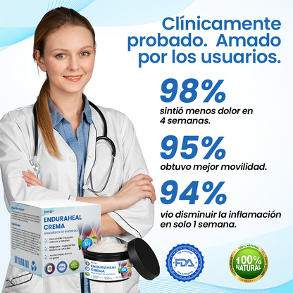 Crema analgésica de magnesio Timilk® EnduraHeal ⚕️(trata la artritis, la neuropatía, el reumatismo, las lesiones deportivas y más)