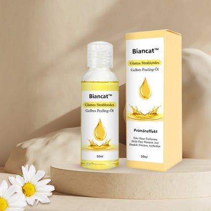 Biancat™ Glattes strahlendes gelbes Peeling-Öl