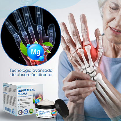 Crema analgésica de magnesio Timilk® EnduraHeal ⚕️(trata la artritis, la neuropatía, el reumatismo, las lesiones deportivas y más)