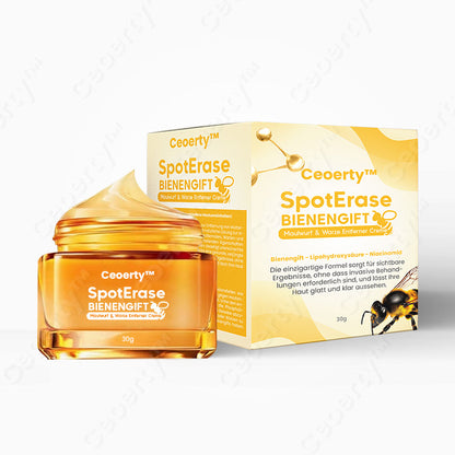 Ceoerty™ SpotErase Bienengift Maulwurf & Warze Entferner Creme