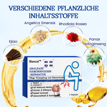 Biancat™ AnalEase Hämorrhoiden-Reparatur Kräuterkapseln🌿🌿