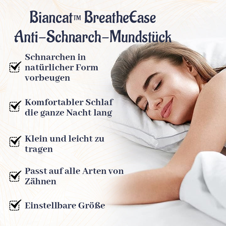 Biancat™ BreatheEase Anti-Schnarch-Mundstück