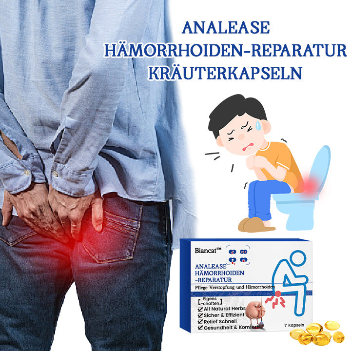 Biancat™ AnalEase Hämorrhoiden-Reparatur Kräuterkapseln🌿🌿