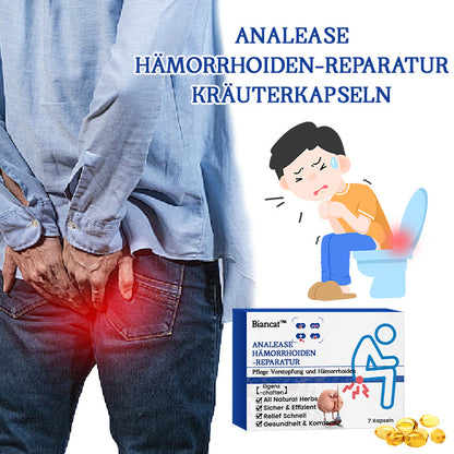 Biancat™ AnalEase Hämorrhoiden-Reparatur Kräuterkapseln🌿🌿