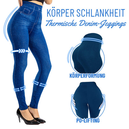 Ceoerty™ CozyChic Thermische Denim-Jeggings