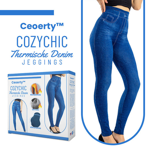 Ceoerty™ CozyChic Thermische Denim-Jeggings