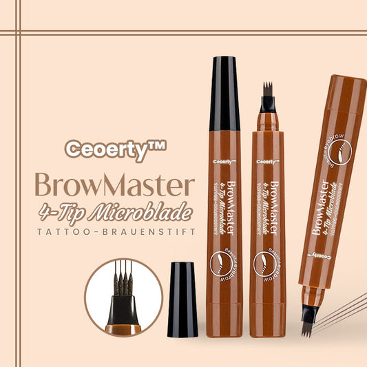 Ceoerty™ BrowMaster 4-Tip Microblade Tattoo-Brauenstift