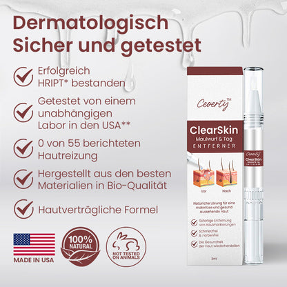 Ceoerty™ ClearSkin Maulwurf & Tag Entferner