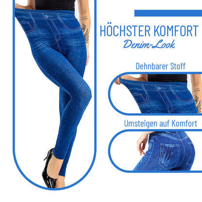 Ceoerty™ CozyChic Thermische Denim-Jeggings